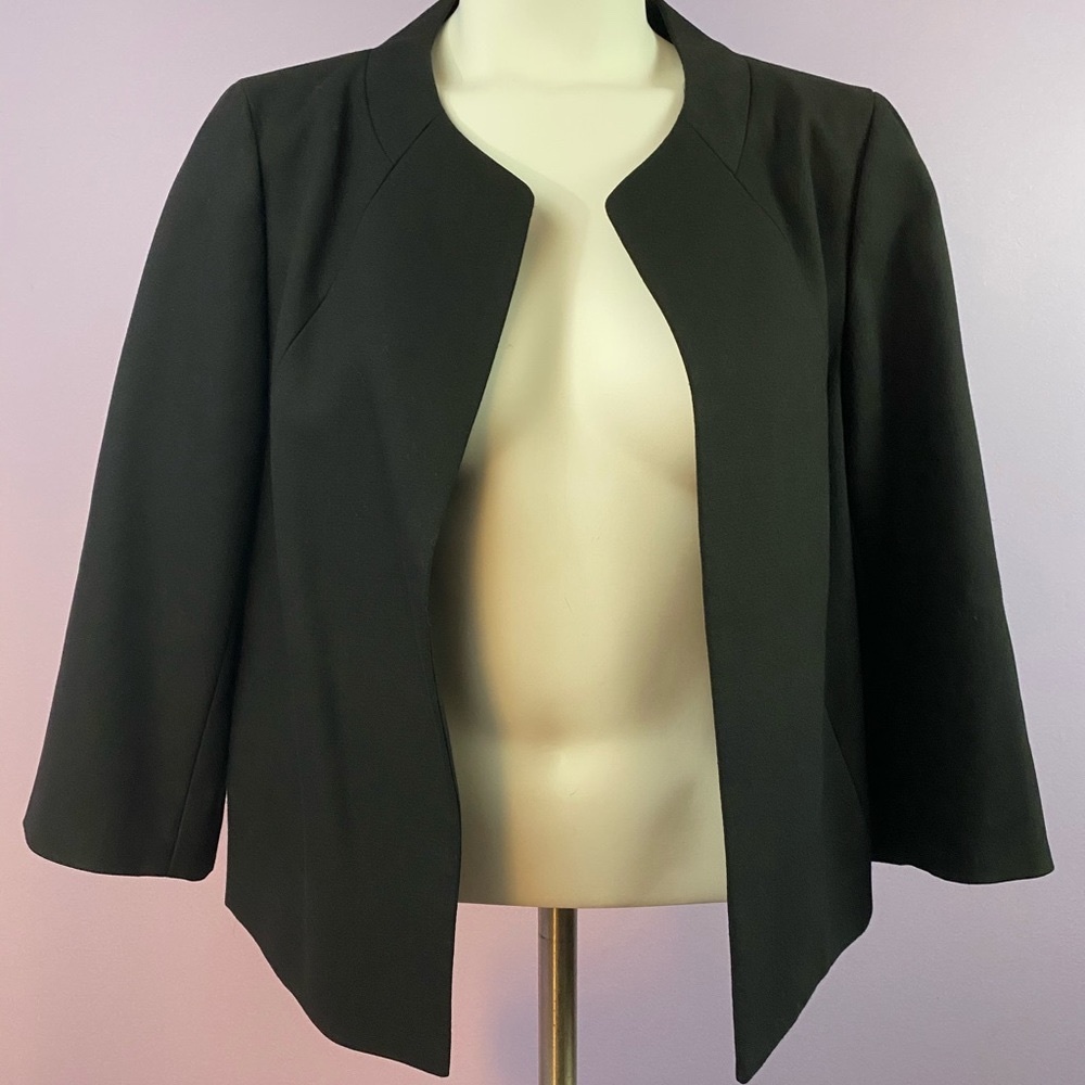 Talbots Women’s Black Blazer Jacket Size 8